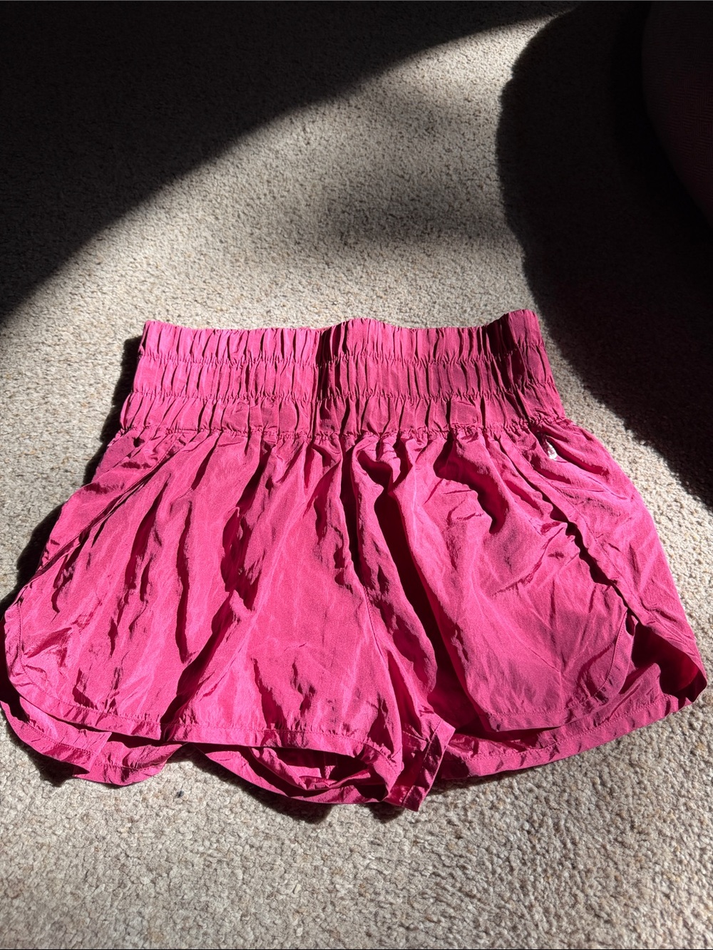 FP Movement by Free People Black Athletic Shorts - High Waist Performance